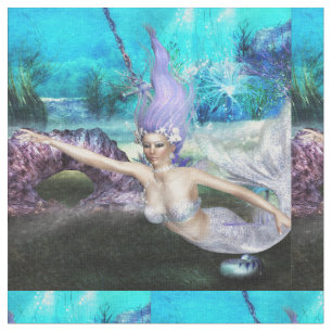 Mermaid Swimming Fabric