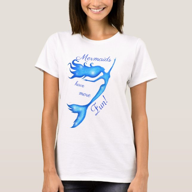 Mermaid T-shirt Customize (Front)