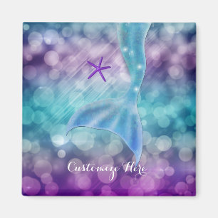 Mermaid Tail Enchanted Under The Sea Magnet