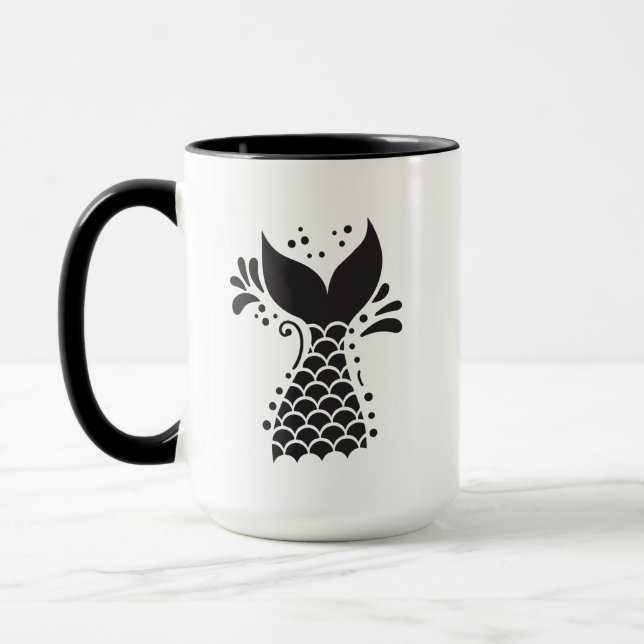 Mermaid Tail Mug (Left)
