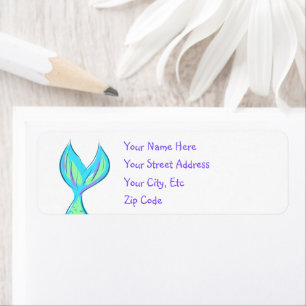 Mermaid Tail Return Address Labels