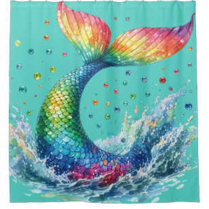 "Mermaid Tail Splash"