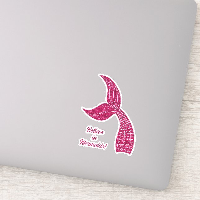 Mermaid Tail Sticker (Detail)