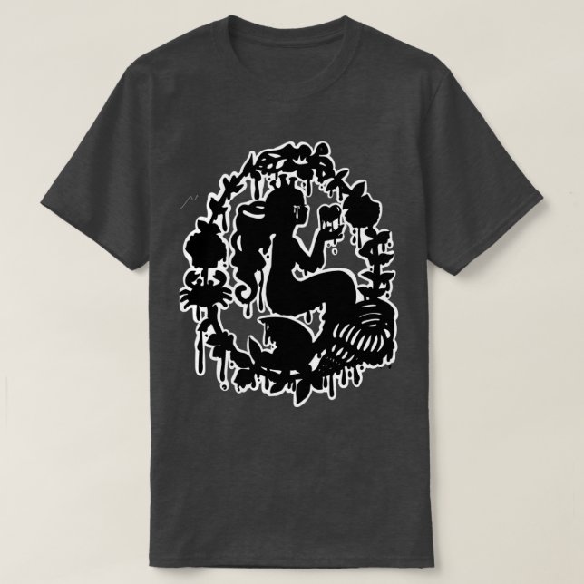 Mermaid tears Large T-Shirt (Design Front)