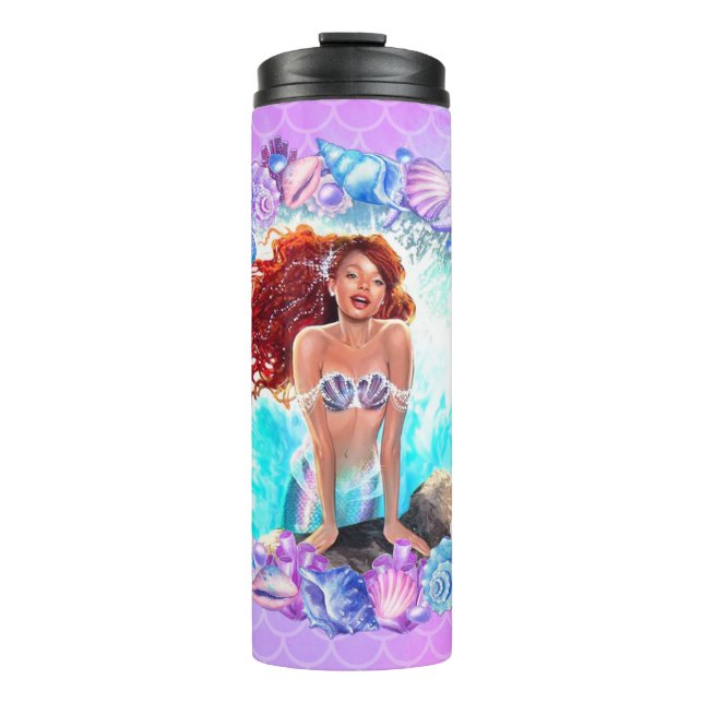 Mermaid  thermal tumbler (Front)