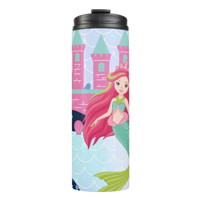 Mermaid  thermal tumbler (Front)