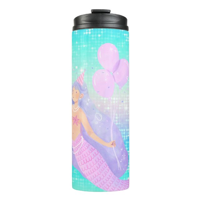 Mermaid  thermal tumbler (Front)