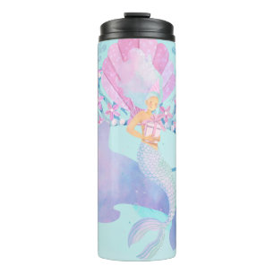 Mermaid thermal tumbler