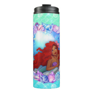 Mermaid thermal tumbler