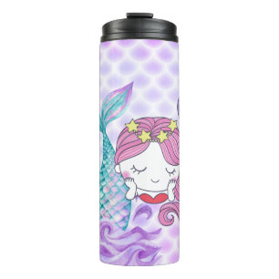 Mermaid  thermal tumbler