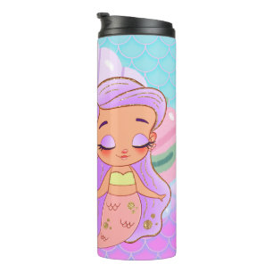 Mermaid  thermal tumbler
