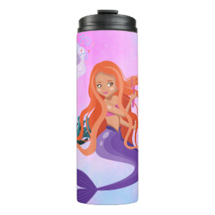 Mermaid  thermal tumbler
