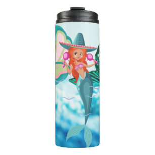 Mermaid  thermal tumbler