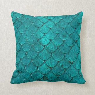 mermaid throw pillow