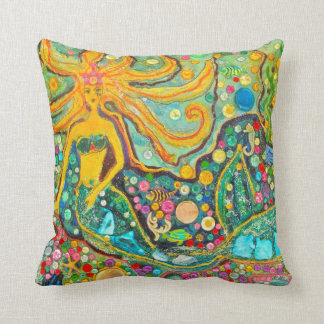 Mermaid Throw Pillow