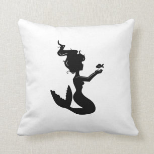 Mermaid Throw Pillow