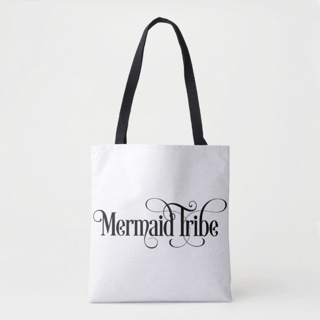 Mermaid Tribe Tote Bag (Front)