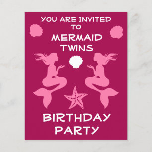  Mermaid Twin Sisters