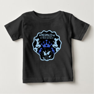 Mermaid Twin Sisters Baby T-Shirt