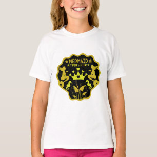  Mermaid Twin Sisters T-Shirt