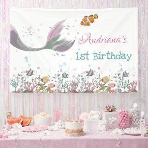 Mermaid Under The Sea  Banner