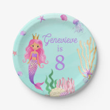Mermaid Under the Sea Birthday Party