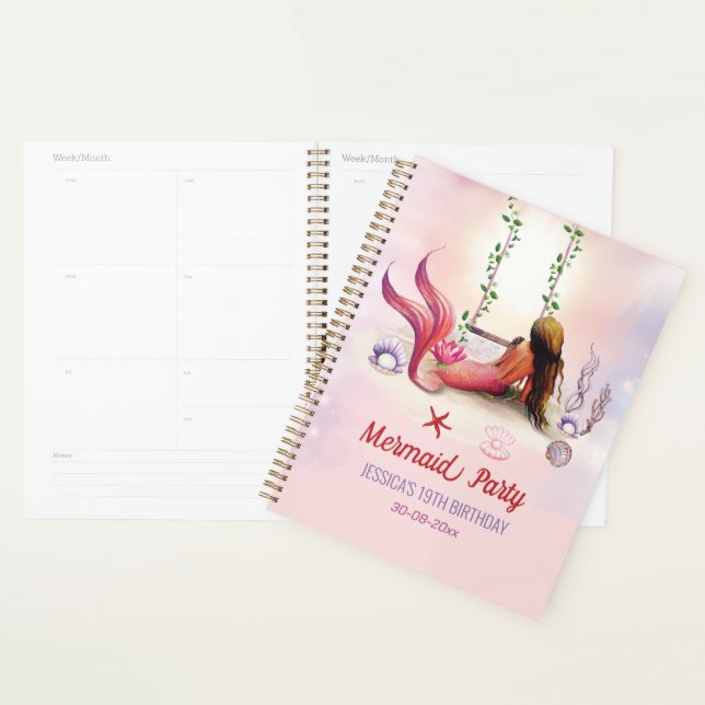 Mermaid Under The Sea Birthday Party Planner (Display)