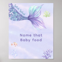 Mermaid Under the Sea Name that baby food
