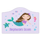 Mermaid Under The Sea Personalized Purple
