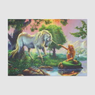 mermaid & unicorn tissue paper