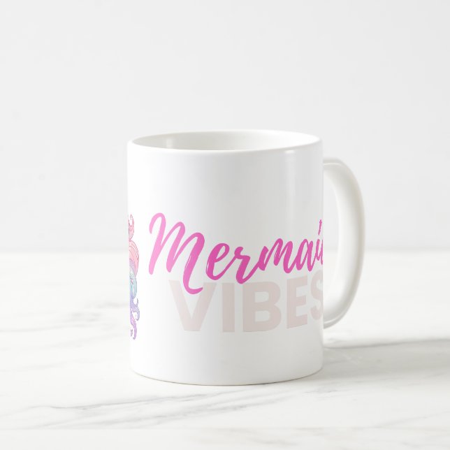 Mermaid Vibes Mug (Front Right)