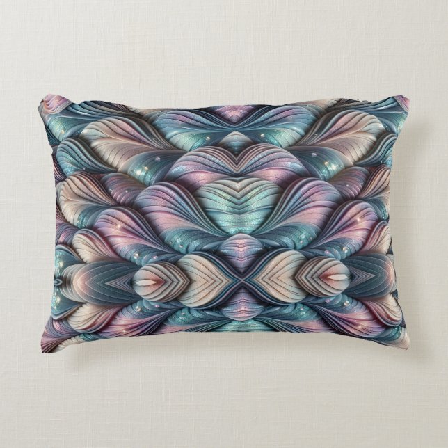Mermaid Whispers Accent Pillow (Front)