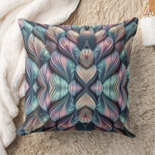 Mermaid Whispers Throw Pillow