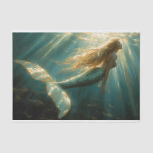 Mermaid with a Whale Tail Tissue Paper