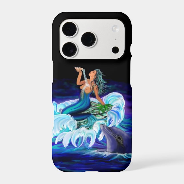 Mermaid with Dolphin (Back)