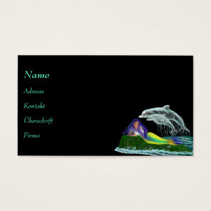 Mermaid with Dolphins