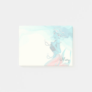 Mermaid with Jewels 4x3 Post-it Notes