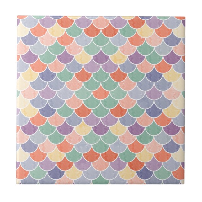 Mermaid XII Tile (Front)