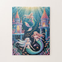 Mermaids and underwater castles