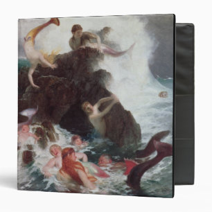 Mermaids at Play, 1886 (oil on canvas) Binder