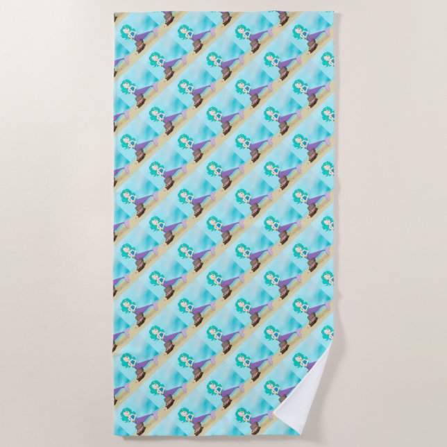 Mermaids Beach Towel (Front)