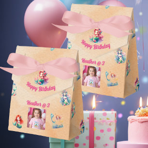 Mermaids Birthday Favour Box for Kids Party