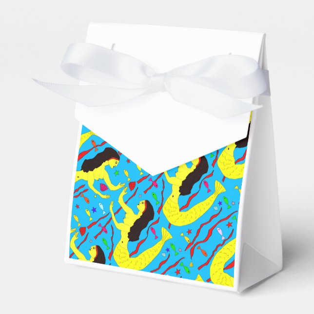 mermaids favor box (Front Side)