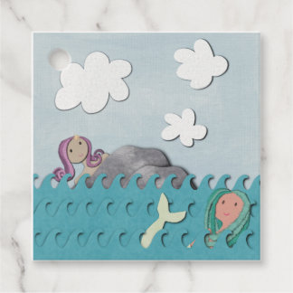 Mermaids  favour tags