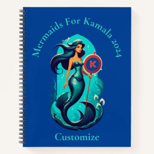 Mermaids For Kamala 2024 Thunder_Cove Notebook