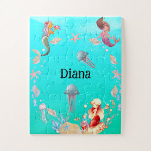 mermaids just hanging around. jigsaw puzzle