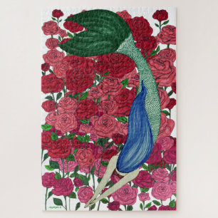 Mermaids Love Roses Jigsaw Puzzle