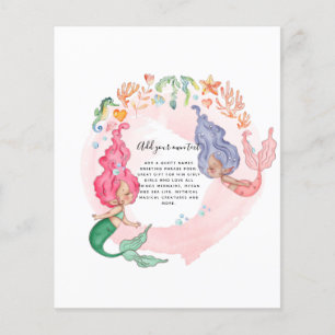 MERMAIDS Personalized Flyer