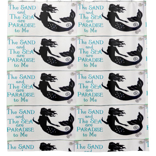 mermaids sand and sea swimming  pattern (Front)