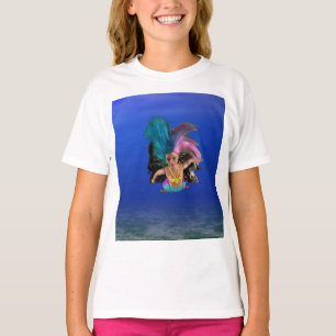 Mermaids saving the lobsters. T-Shirt